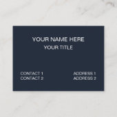 Cute Mushroom Patroon Visitekaartje (Achterkant)