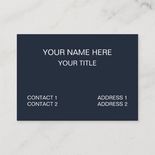 Cute Mushroom Patroon Visitekaartje (Achterkant)