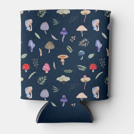 Cute Mushroom Pattern Modern Trendy Style kan klun Blikjeskoeler (Voorkant)