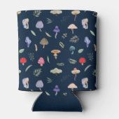 Cute Mushroom Pattern Modern Trendy Style kan klun Blikjeskoeler (Achterkant)