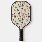 Cute Mushroom Pattern Modern Trendy Style Pickleball Paddle (Voorkant)