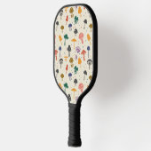 Cute Mushroom Pattern Modern Trendy Style Pickleball Paddle (Links)