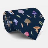 Cute Mushroom Pattern Modern Trendy Style Stropdas (Opgerold)