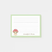 Cute Mushroom Post-it® Notes (Voorkant)