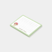 Cute Mushroom Post-it® Notes (Schuin)