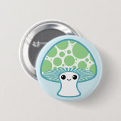 Cute Mushroom Ronde Button 5,7 Cm (Voorkant /achterkant)