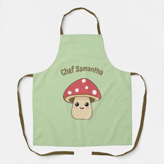 Cute Mushroom Schort (Voorkant)