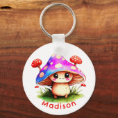 Cute Mushroom Sleutelhanger (Voorkant)