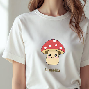Cute Mushroom Tri-Blend Shirt