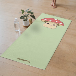 Cute Mushroom Yogamat