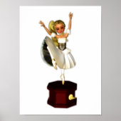 Cute Music Box Dancer Poster (Voorkant)