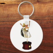 Cute Music Box Dancer Sleutelhanger (Voorkant)