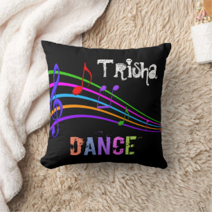 Cute Music-liefhebbers Dance nees aanpasbare kusse Kussen