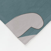 Cute Musical Cats Pattern Kinder Bedroom Fleece Deken (Hoek)