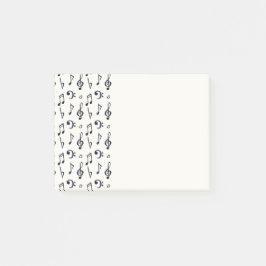 Cute Musical Notes Patroon