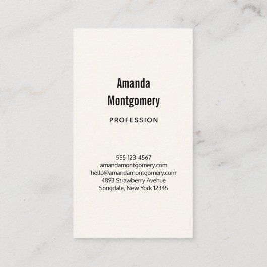 Cute Musical Notes Patroon Visitekaartje (Achterkant)