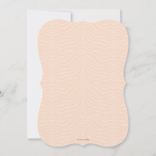 Cute Mustache & Bow Gender onthullen Invite Kaart (Achterkant)