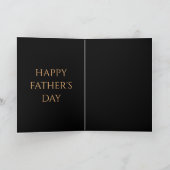 Cute Mustache Tekening Beste vader ooit Feestdagen Kaart (Binnen)