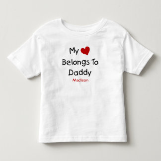 Cute My Heart behoort tot papa Baby Bodysuit