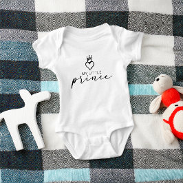 Cute My Little Prince Baby Romper