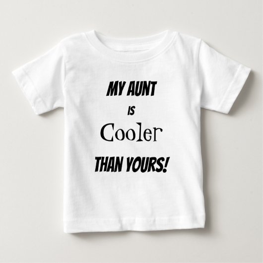 Cute My tante is koeler dan jij Toddler Cute (Voorkant)