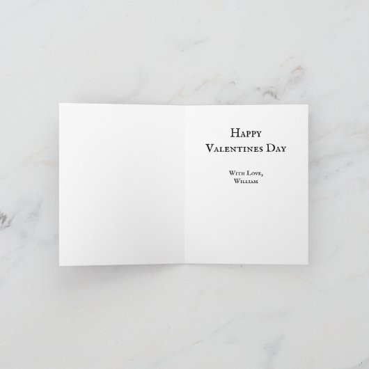 Cute Naaimachine Valentijnsdag Notitiekaartje (Binnen)