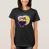 Cute Nachtuil T-Shirt (Voorkant)