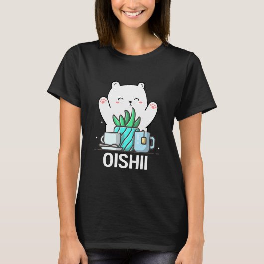 Cute Namaste Bear Do Yoga Gardening  Coffee T-shirt (Voorkant)