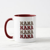 Cute Nana woordkunst Mok (Links)