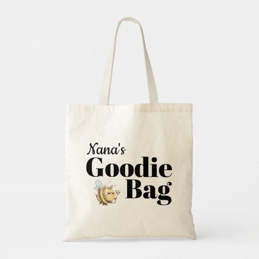 Cute Nana's Goodie Bag Tote Bag (Achterkant)