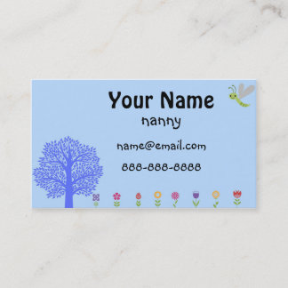 Cute Nanny Visitekaartje