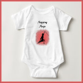 Cute Napping Ninja Baby Bodysuit