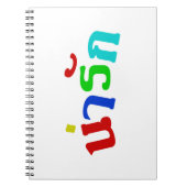 Cute ♦ Narak in het Thaise Taalscript ♦ Notitieboek (Voorkant)