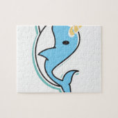 Cute Narwhal Legpuzzel (Horizontaal)