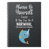 Cute Narwhal Lover Gifts Animal Ocean Life Whale Notitieboek (Voorkant)