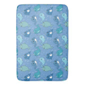 Cute Narwhal Pattern Badmat (Voorkant Verticaal)