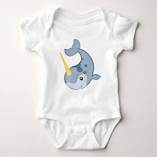 Cute Narwhal Romper (Voorkant)