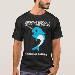Cute Narwhal voor mannen Narwhale Narwhal Tusk 1 T-shirt