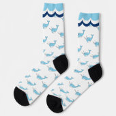 Cute Narwhal Whale Socks Sokken (Links)