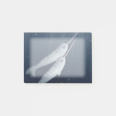 Cute Narwhals die onder water zwemmen Post-it® Notes (Voorkant)