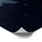 Cute Narwhals die onder water zwemmen Poster (Hoek)