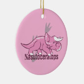 Cute Nasutoceratops Keramisch Ornament (Rechts)