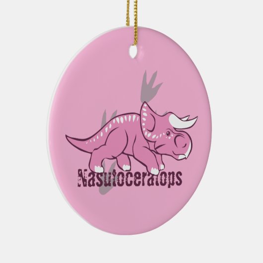 Cute Nasutoceratops Keramisch Ornament (Rechts)