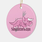 Cute Nasutoceratops Keramisch Ornament (Links)