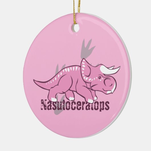 Cute Nasutoceratops Keramisch Ornament (Links)