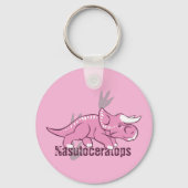 Cute Nasutoceratops Sleutelhanger (Voorkant)