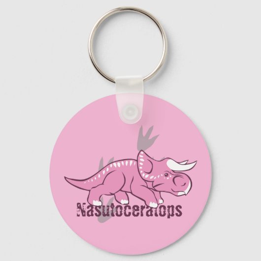 Cute Nasutoceratops Sleutelhanger (Voorkant)