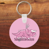 Cute Nasutoceratops Sleutelhanger (Voorkant)