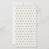 Cute Native Banksia Floral Baby shower Invite Bedankkaart (Achterkant)