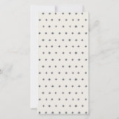 Cute Native Banksia Floral Wedding Menu Kaart (Achterkant)